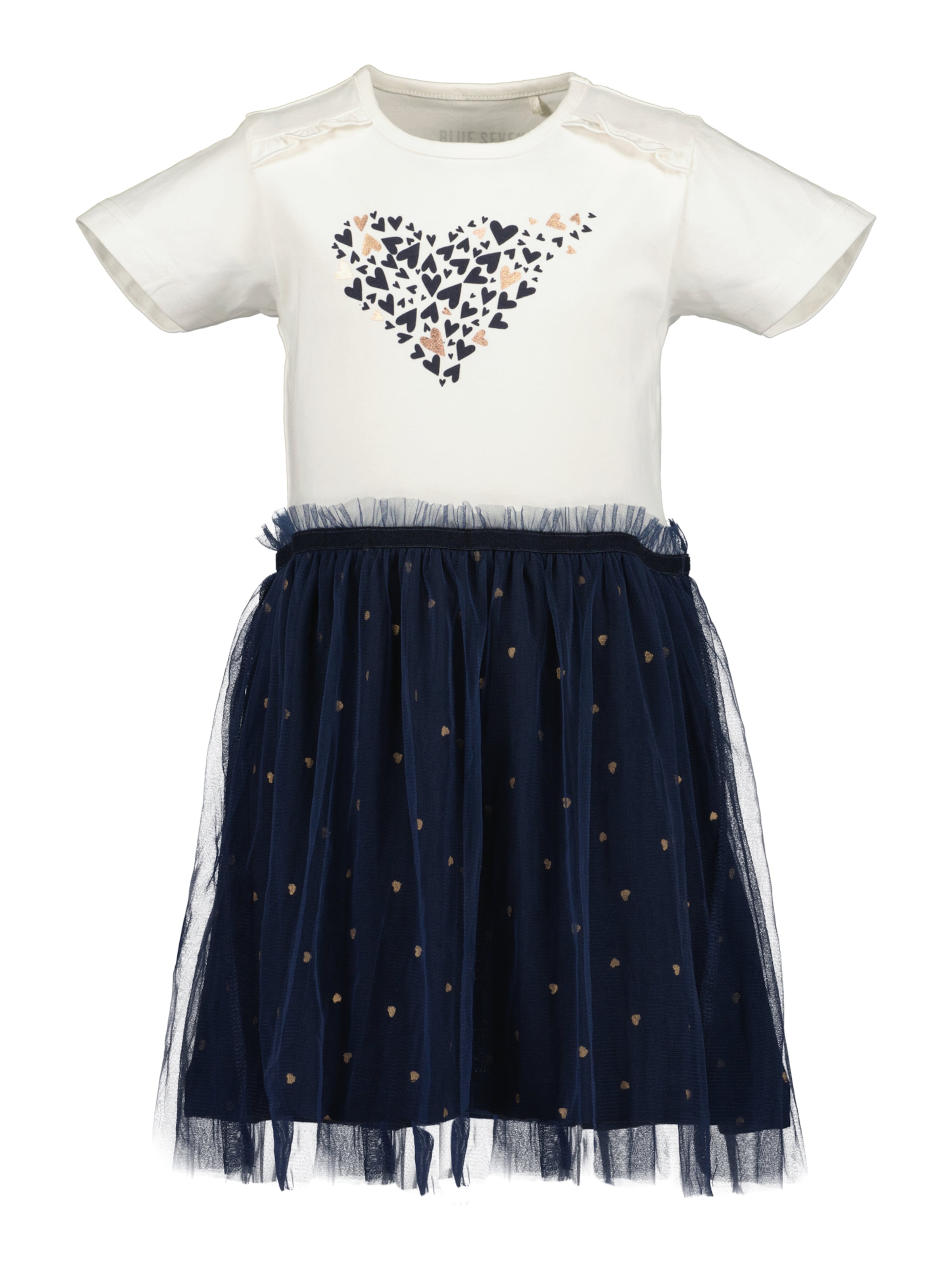 BLUE SEVEN Šaty - Modrá: predná strana