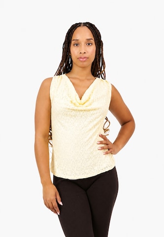 Top di Elara in giallo