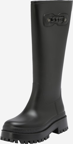 LEMON JELLY Rubber Boots 'GILMORE' in Black: front