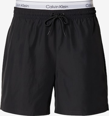 Calvin Klein SwimwearKupaće hlače - crna boja: prednji dio