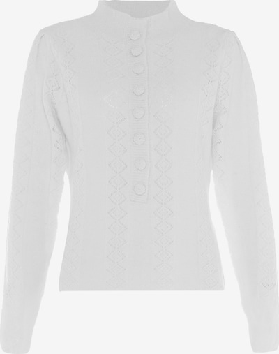 faina Pull-over en blanc, Vue avec produit