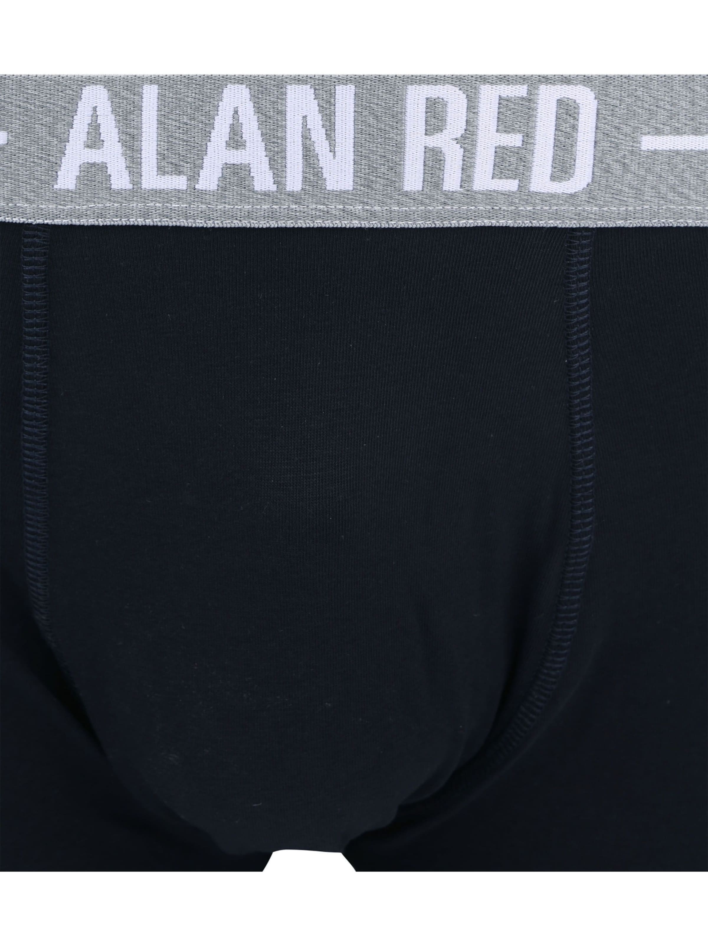Boxers alan red en bleu