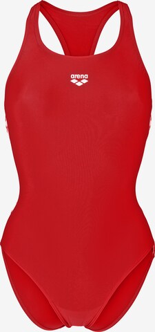 Maillot de bain sport 'ICONS RACER BACK' ARENA en rouge : devant