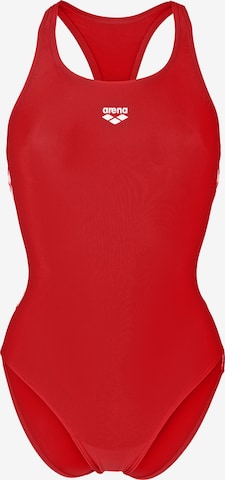 Maillot de bain sport 'ICONS RACER BACK' ARENA en rouge : devant