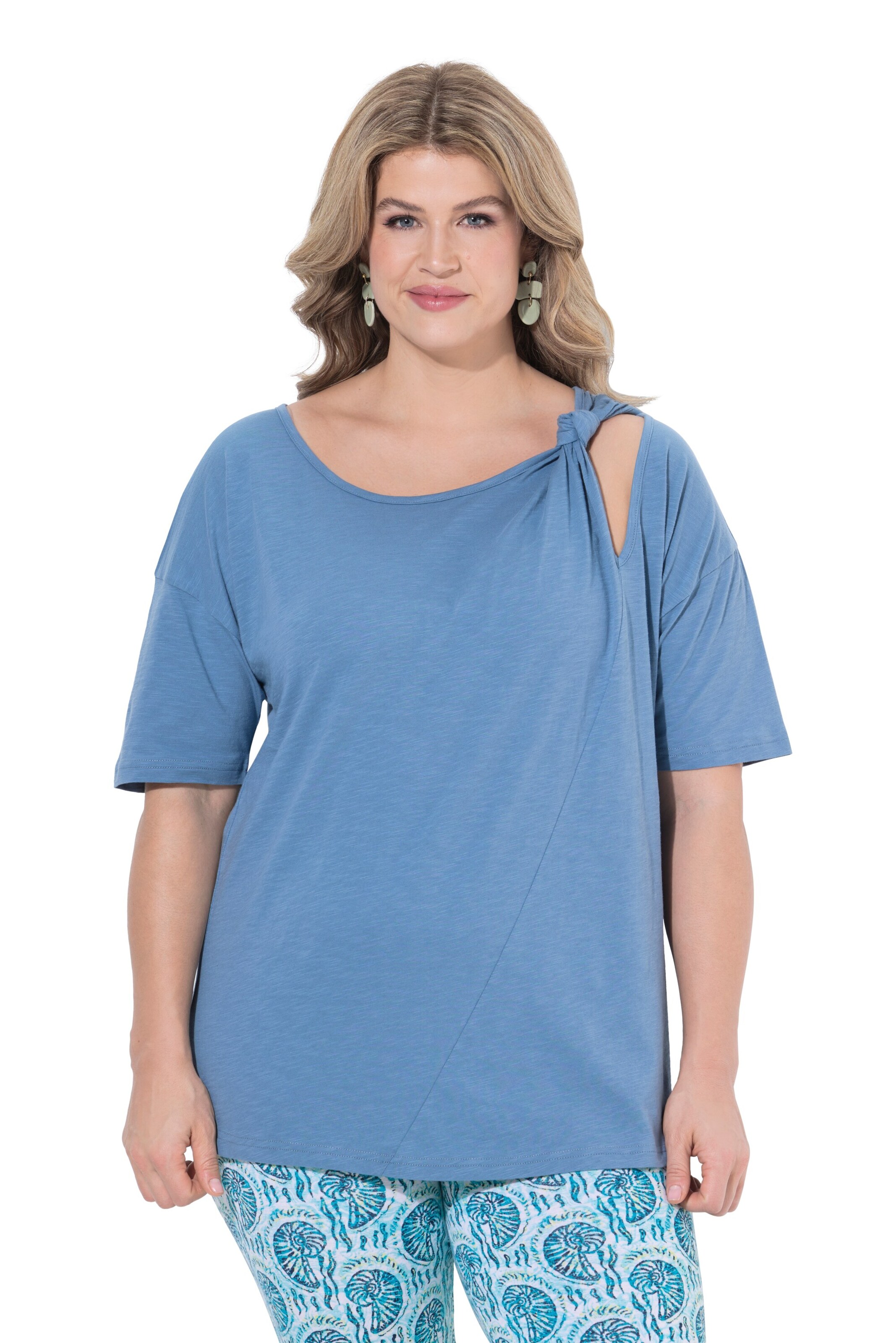 Ulla Popken Shirt in Blue: front
