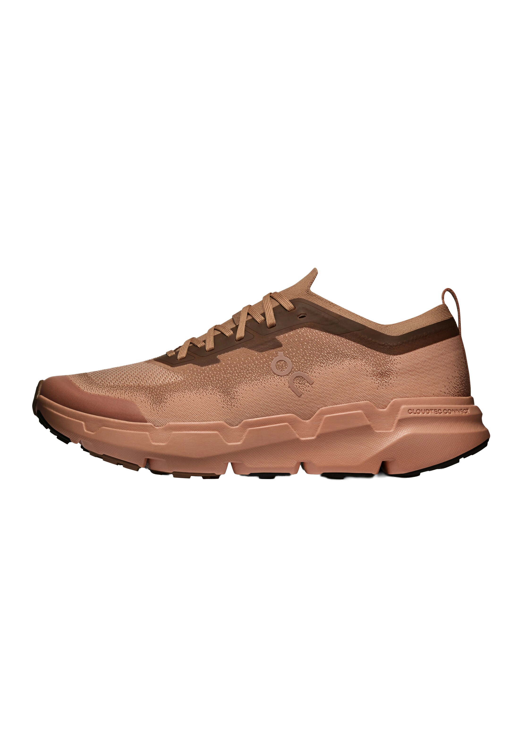 On Running Shoes in Orange: front