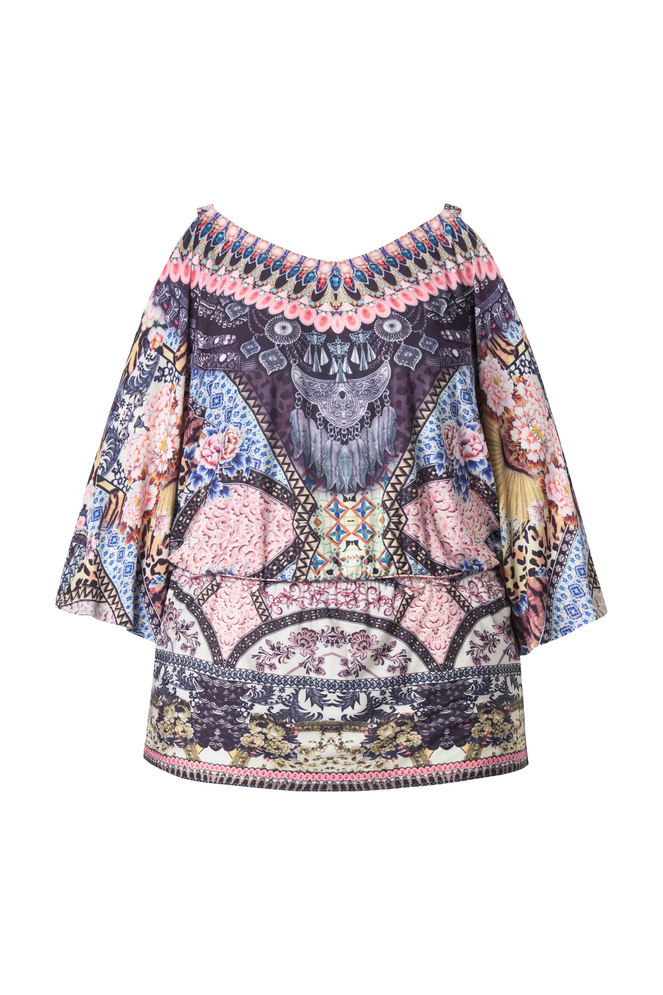 Ulla Popken Shirt in Mixed colours: front