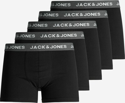 JACK & JONES Boxershorts 'Huey' in grau / schwarz / weiß, Produktansicht
