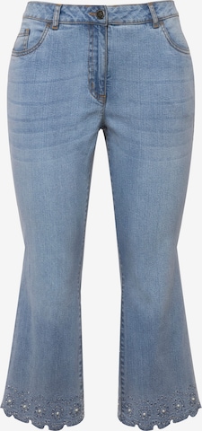 Angel of Style Flared Jeans in Blauw: voorkant