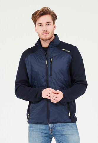 Whistler Outdoorjacke JAYDEN FLEECE HYBRID im modernen Look in Blau: predná strana