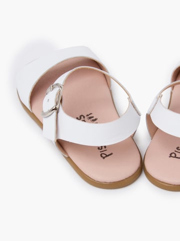 Sandales Pisamonas en blanc