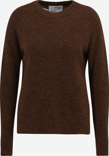 Selected Femme Tall Sweater 'LULU' in Dark brown, Item view