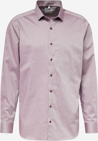 OLYMP Slim fit Overhemd 'Level 5' in Rood: voorkant