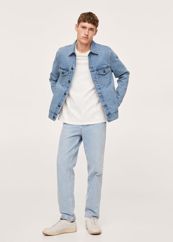 MANGO MAN Between-Season Jacket in Blue