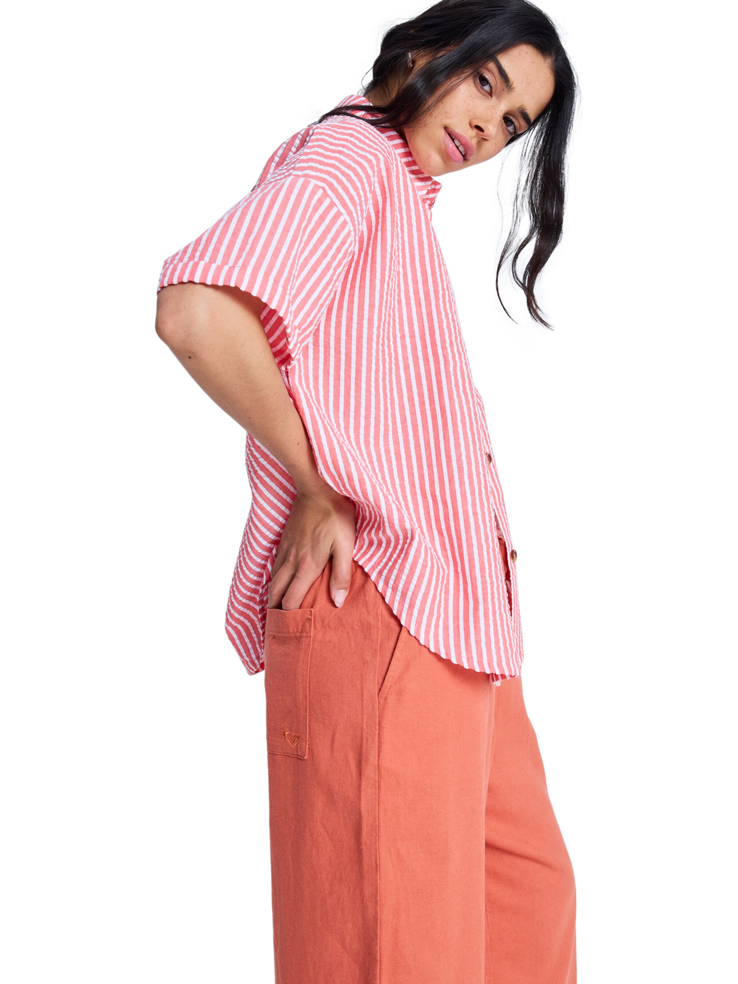 Bluză 'Beachy Nostalgia' de la ROXY pe roșu