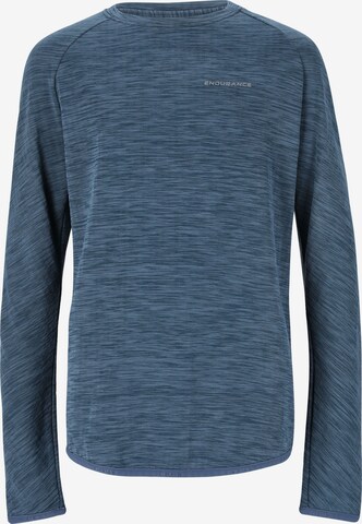 ENDURANCE Performance Shirt 'Avan' in Blue: front