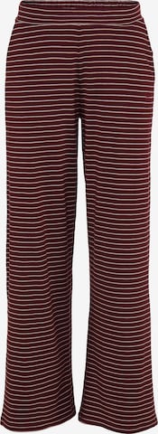 JOOP! Loosefit Broek 'Cosy' in Rood: voorkant