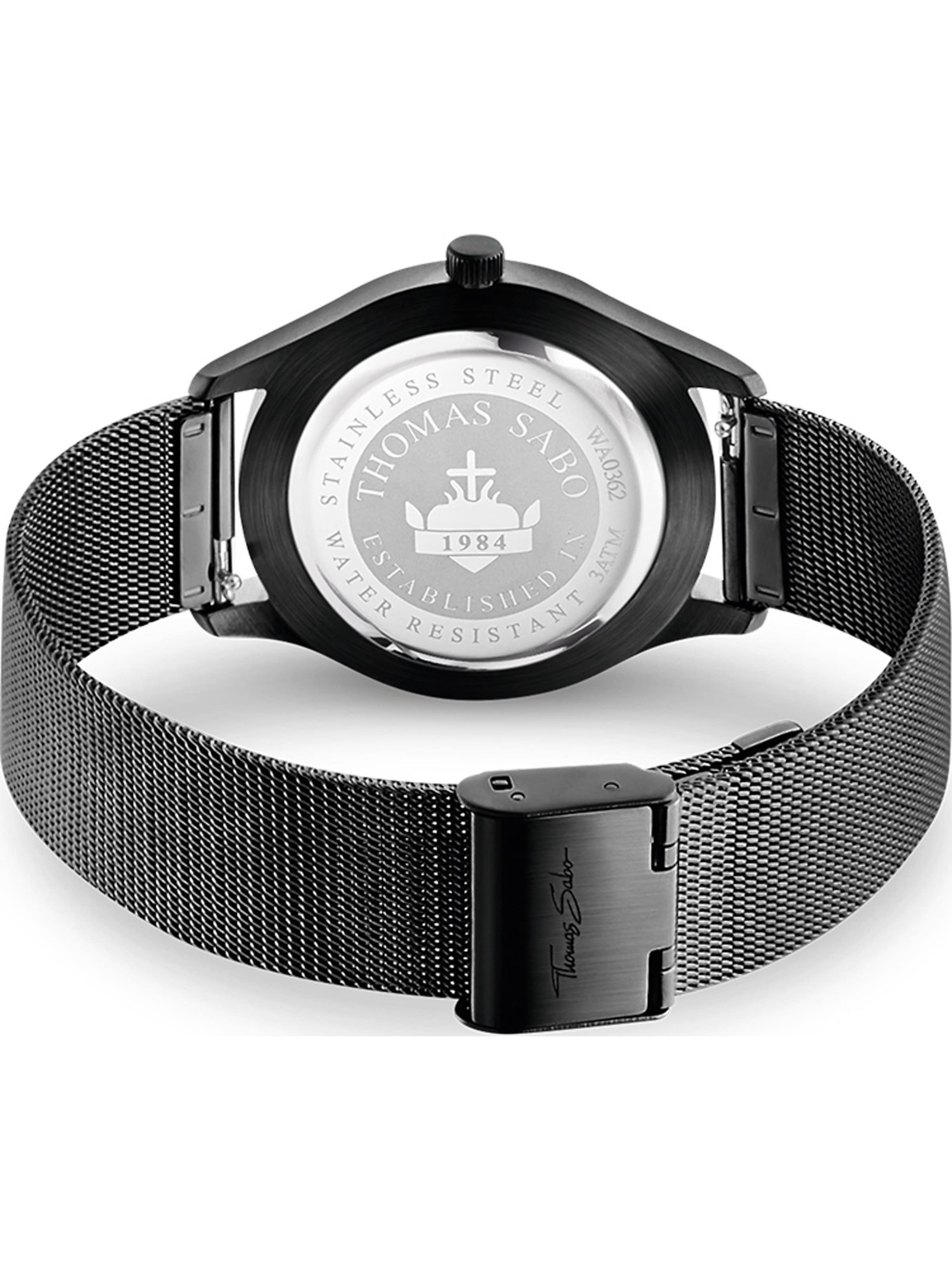Thomas Sabo Analog Watch in Black