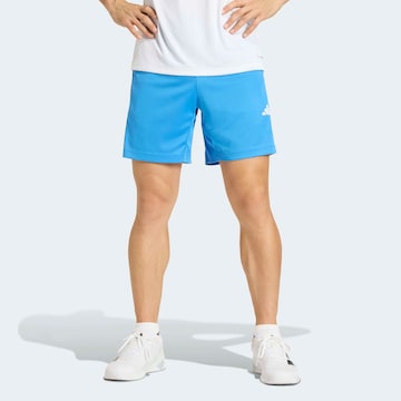 ADIDAS PERFORMANCE Workout Pants 'WE BAS 3SPQ' in Blue: front