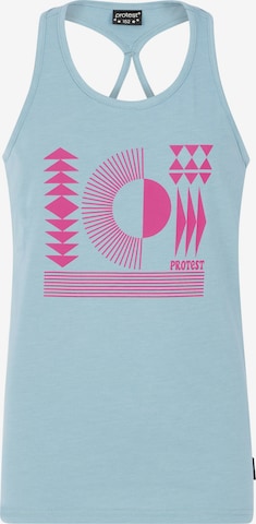 PROTEST Shirt 'PRTFAMOUS JR' in Blau: Vorderseite