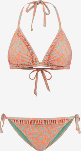 Shiwi Triangel Bikini 'LIZ' in Oranje: voorkant