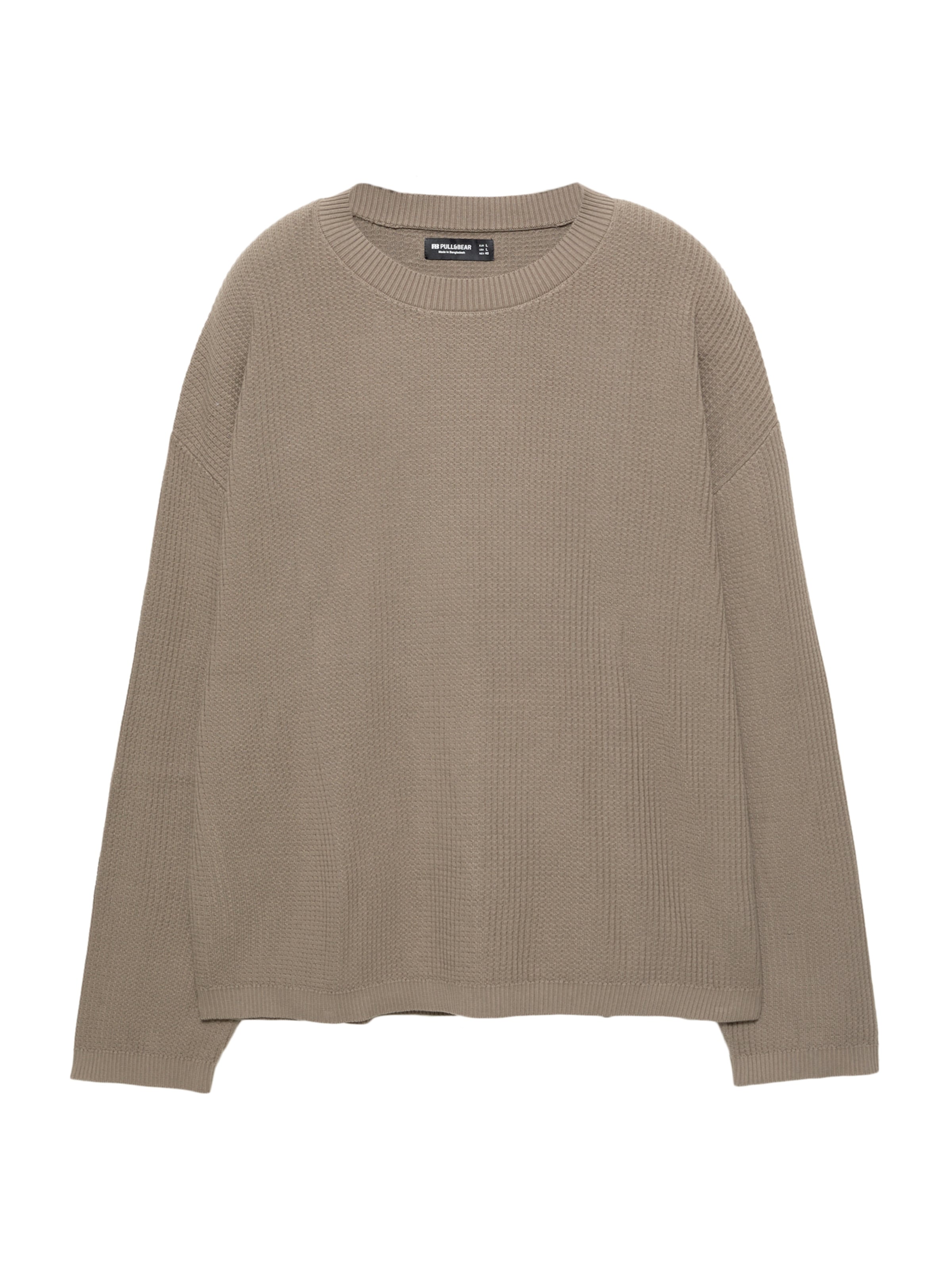 Pull&Bear Pulóver - barna: elől