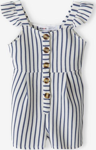 MINOTI Dungarees in Blue: front