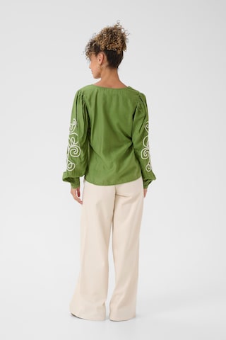 Chemisier 'CRDanielle' Cream en vert