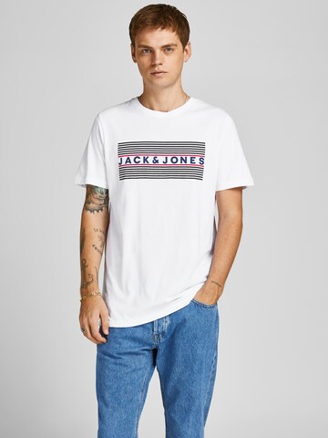 JACK & JONES Póló - fehér: elől