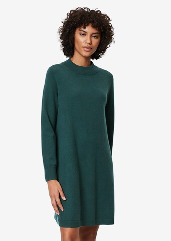 Marc O'Polo DENIM Knitted dress in Green: front