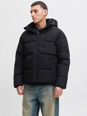Geacă de iarnă 'JJEOWEN' de la JACK & JONES pe negru: față
