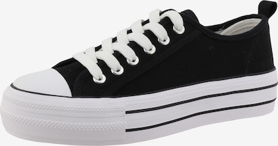 TOM TAILOR Sneaker in schwarz / weiß, Produktansicht