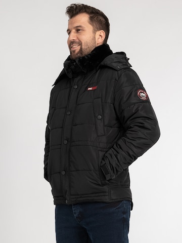 Rock Creek Winterjacke in Schwarz