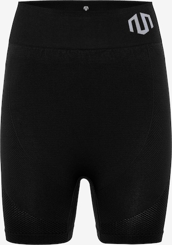 Skinny Pantalon de sport 'Naikan' MOROTAI en noir : devant