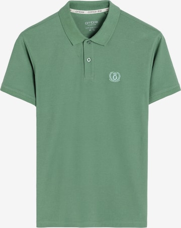 Ombre Shirt in Grün: Vorderseite