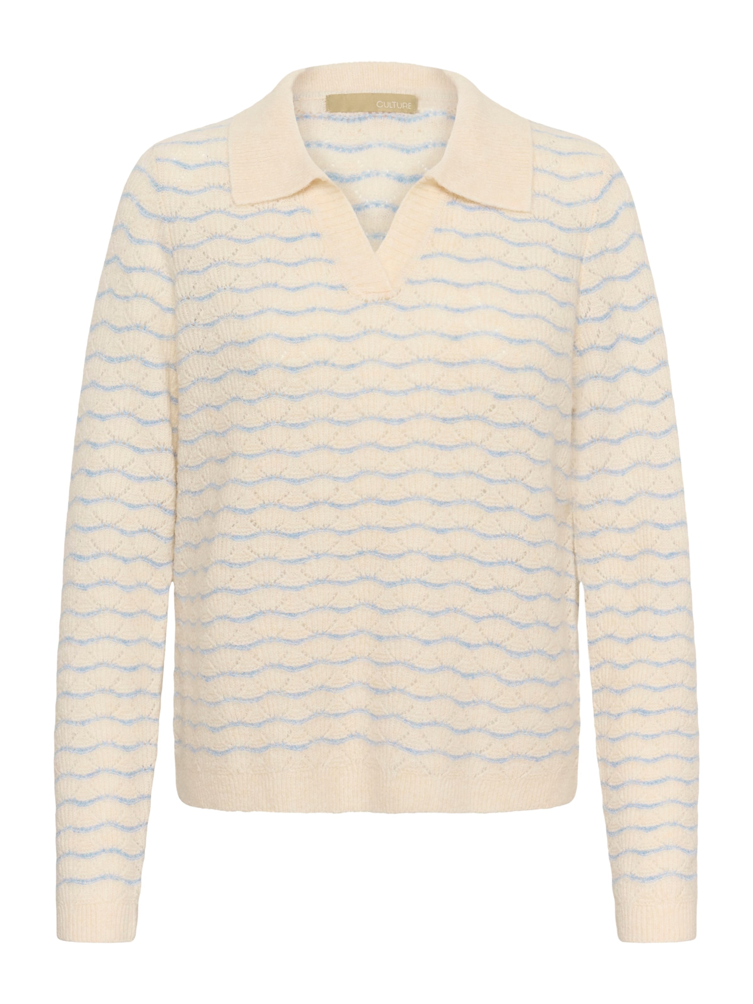 CULTURE Sweater 'CUAmera Julietta' in Yellow: front