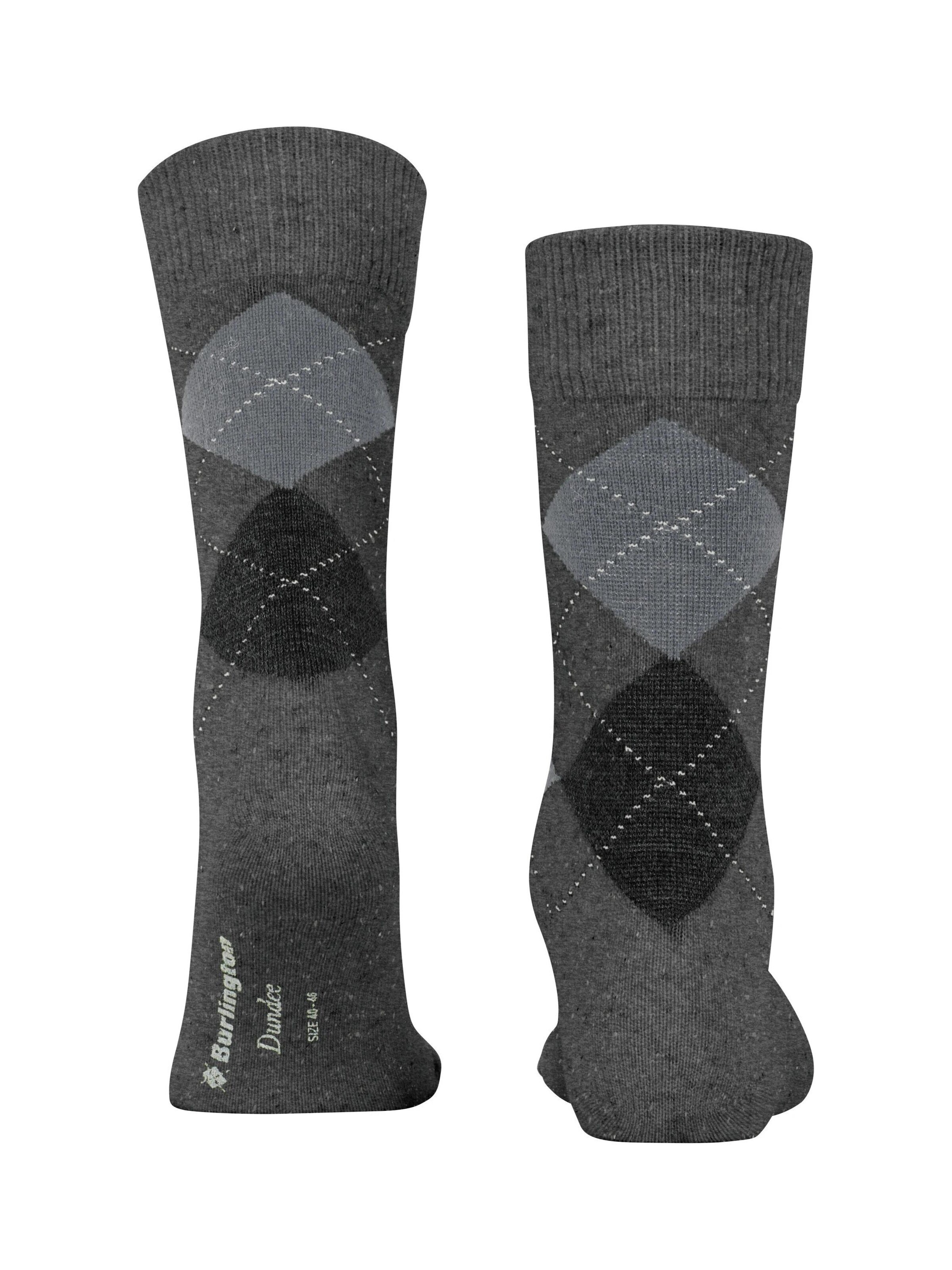BURLINGTON Socks 'Dundee' in Grey