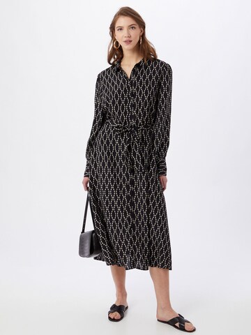 Kaffe Shirt Dress 'Olan' in Black