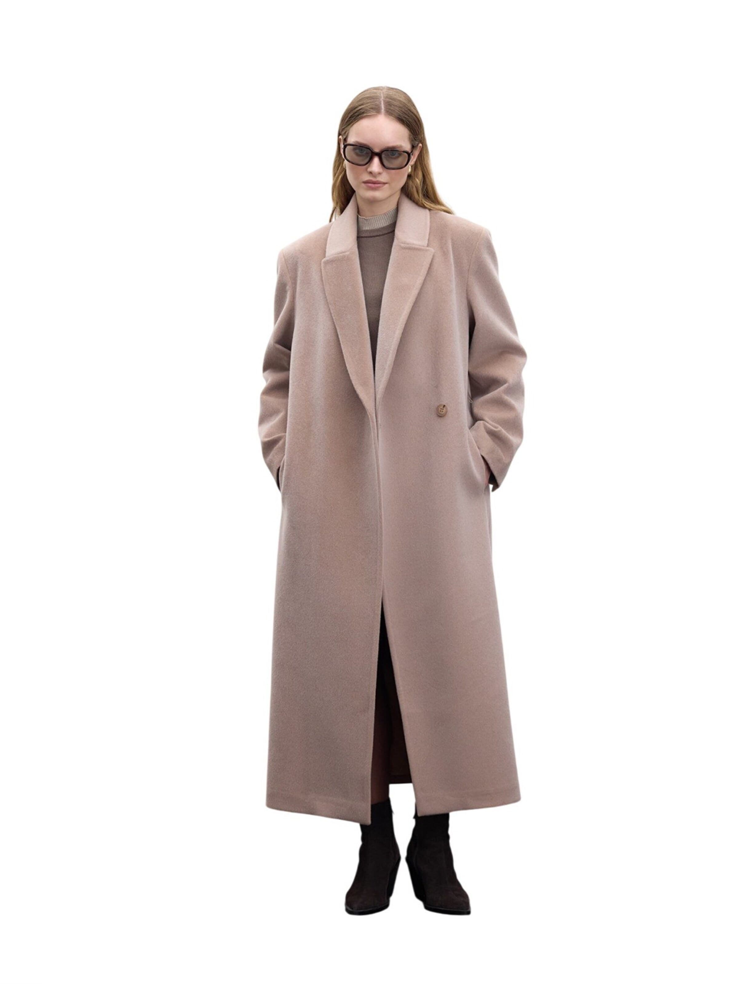 MANUKA Winterjacke‌‌‌‌ in M-L in taupe, Produktansicht