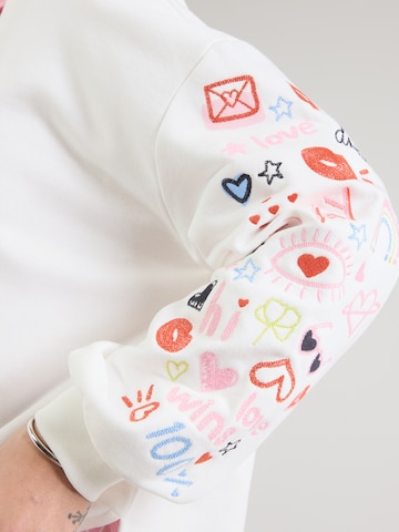 Smith&Soul Sweatshirt i vit