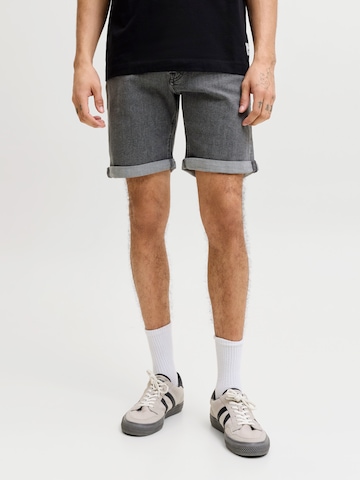 JACK & JONES Regular Jeans 'JJIRICK JJORIGINAL' in Black: front