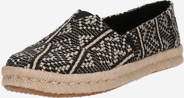 TOMSEspadrile 'ROPE 2.0' - crna boja: prednji dio