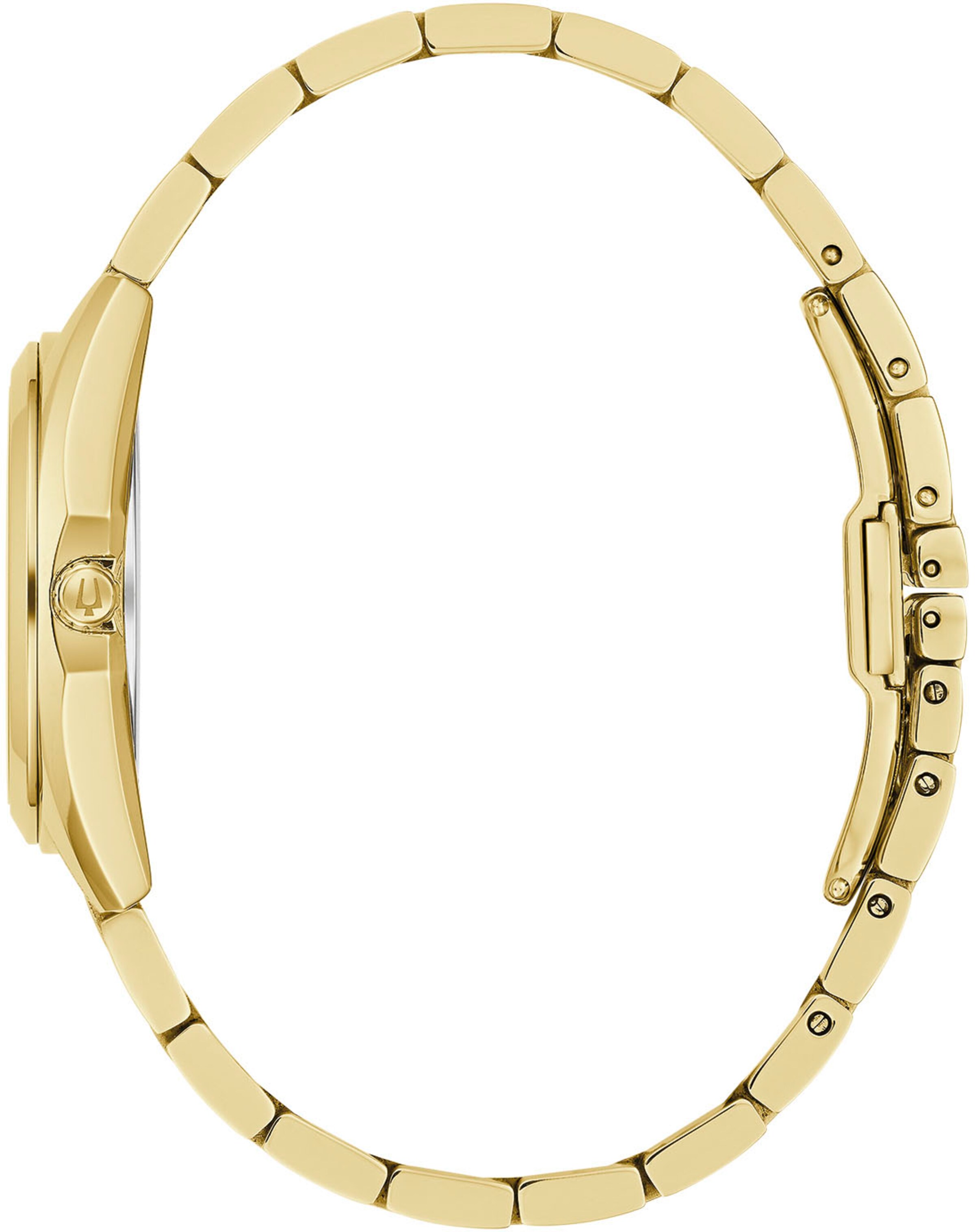 Bulova Analoguhr in Gold