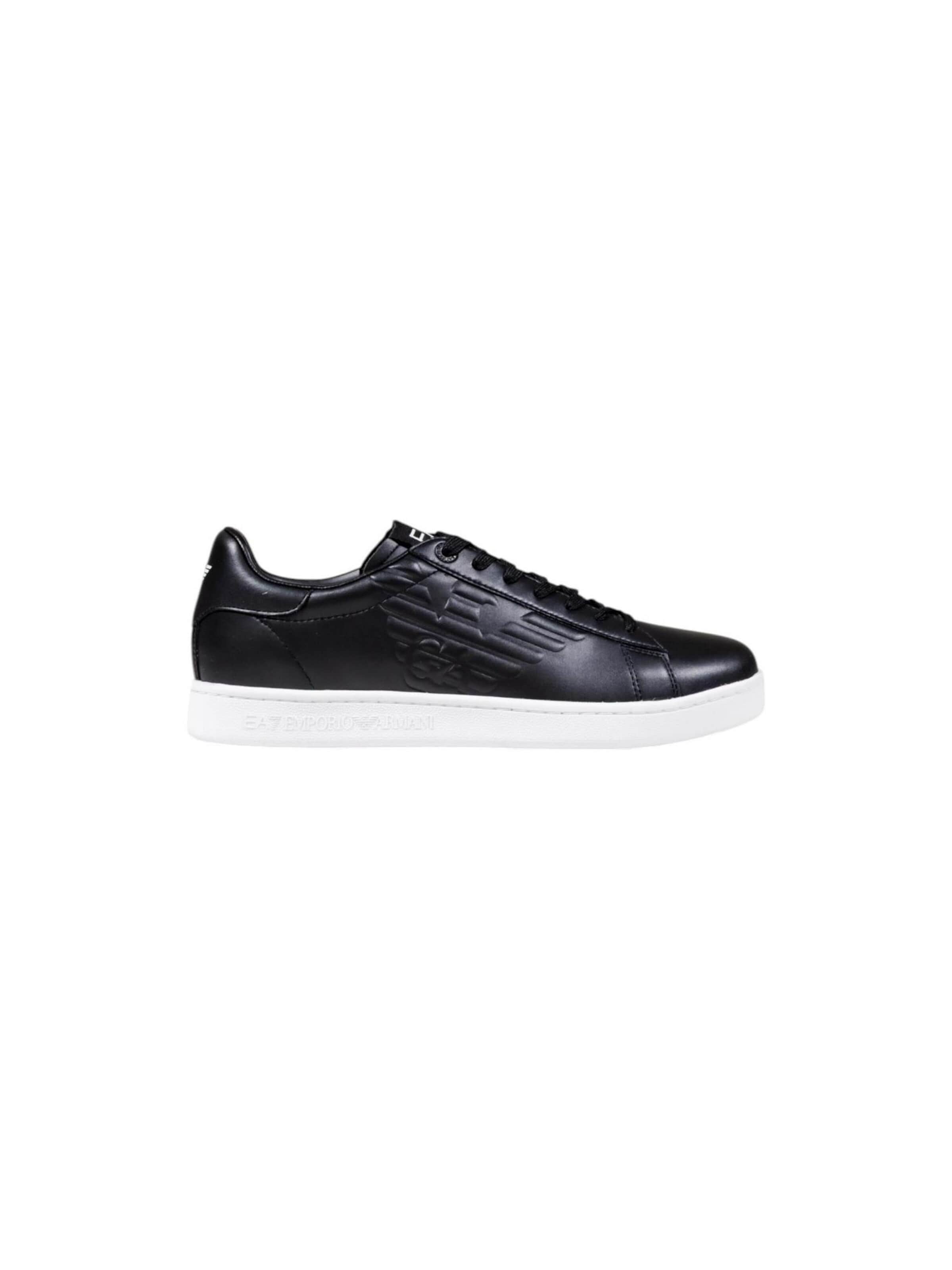 EA7 Emporio Armani Sneakers laag '7X000331 AF10848' in Zwart: voorkant