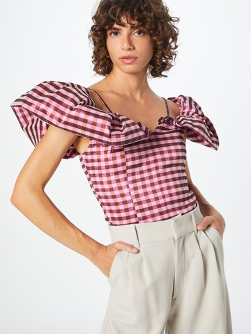 Camicia da donna di River Island in lilla: frontale