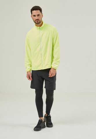 ENDURANCE Regular fit Sports jacket 'Lessend' in Yellow