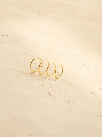 Boucles d'oreilles 'Pure Duo' Hey Happiness en or
