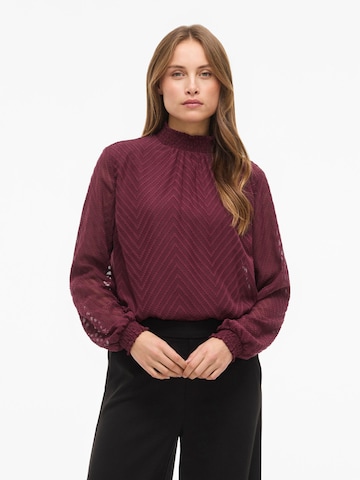 VILA - Blusa 'VIMichelle' en rojo: frente