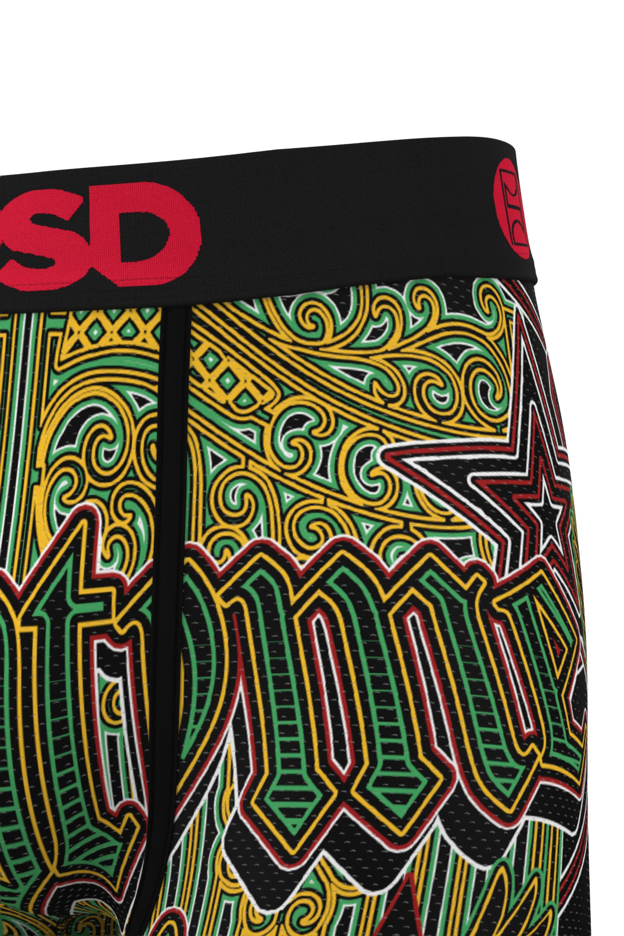 PSD Boxer shorts 'AJ Star Power' in Black