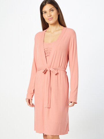 LingaDore Dressing Gown in Pink: front